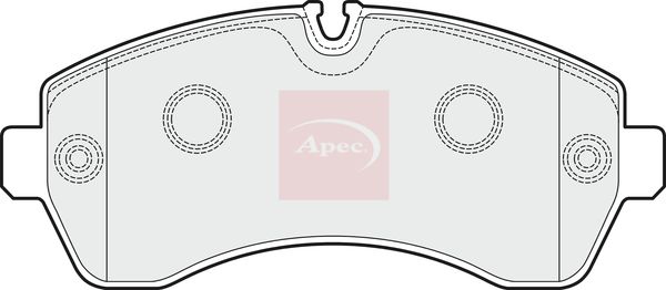Apec - Front Brake Pad Set