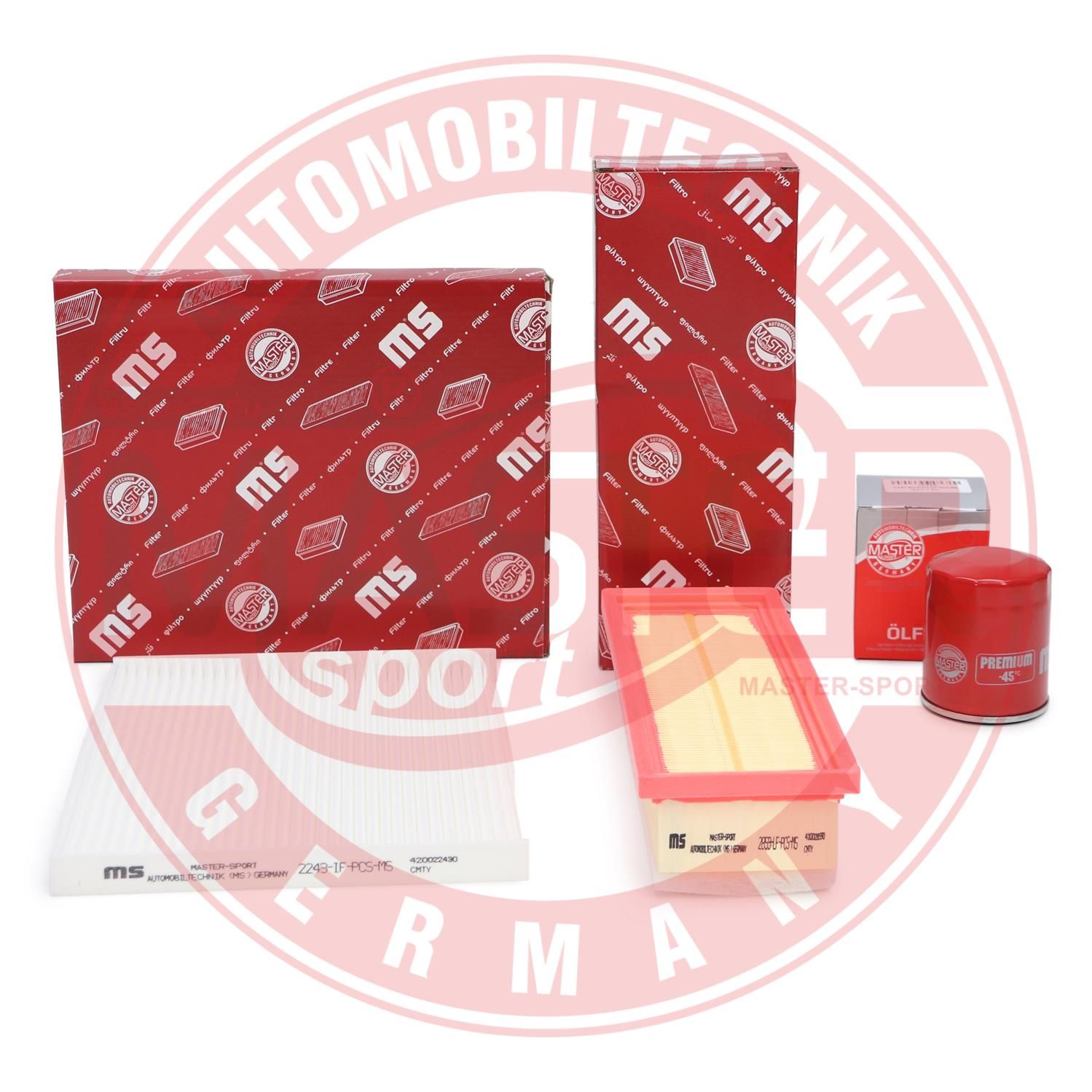 E-shop Filter - Sada MASTER-SPORT GERMANY 450001152