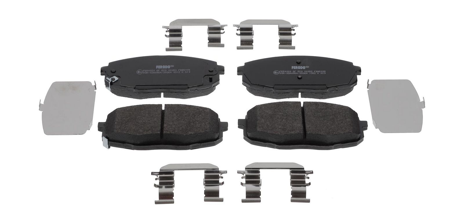 set placute frana,frana disc FERODO FDB5038