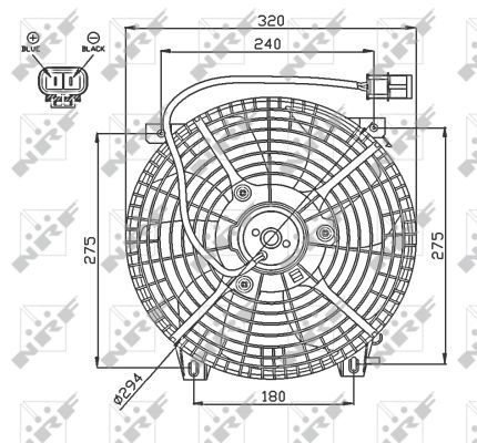 Ventilateur, refroidissement du moteur