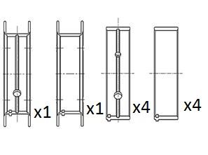 Lożisko kľukového hriadeľa FAI AUTOPARTS BM1067-STD