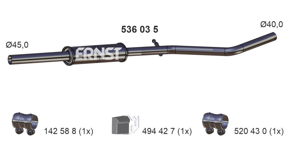 Toba esapamet intermediara ERNST 536035