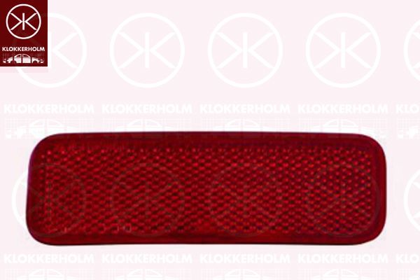 Światło odblaskowe tylne KLOKKERHOLM 25010781