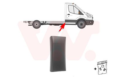 Elemente decorative/protectie, panou lateral VAN WEZEL 1991416