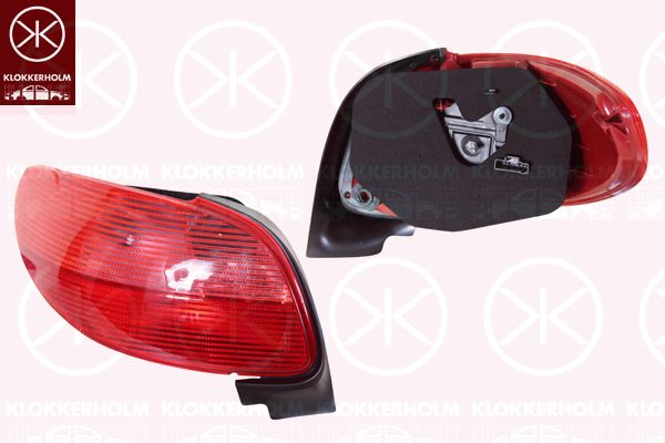 Lampa tylna zespolona KLOKKERHOLM 55070709A1