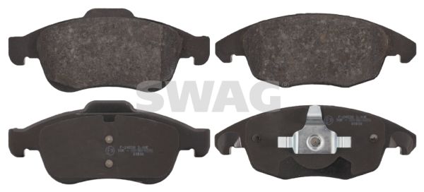 Zestaw klocków hamulcowych, hamulce tarczowe SWAG 64 91 6713