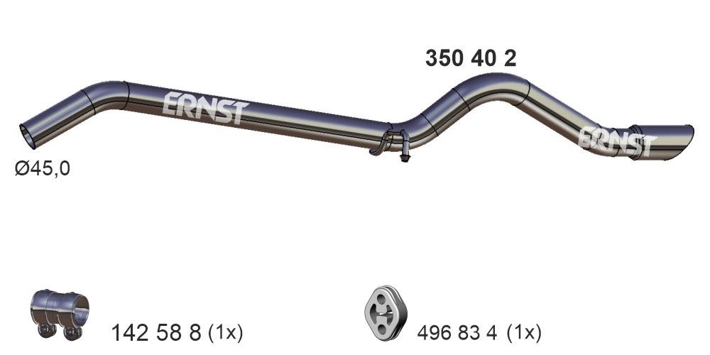 Racord evacuare ERNST 350402