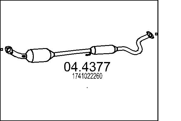Katalizator MTS 1741022260
