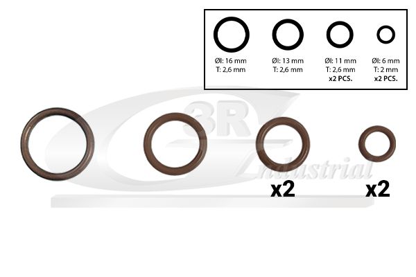 Kit de réparation, climatisation OE RENAULT 7701208363