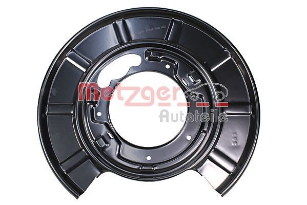 Panel rozbryzgiwujący, tarcza hamulcowa METZGER AUTOTEILE 6115495