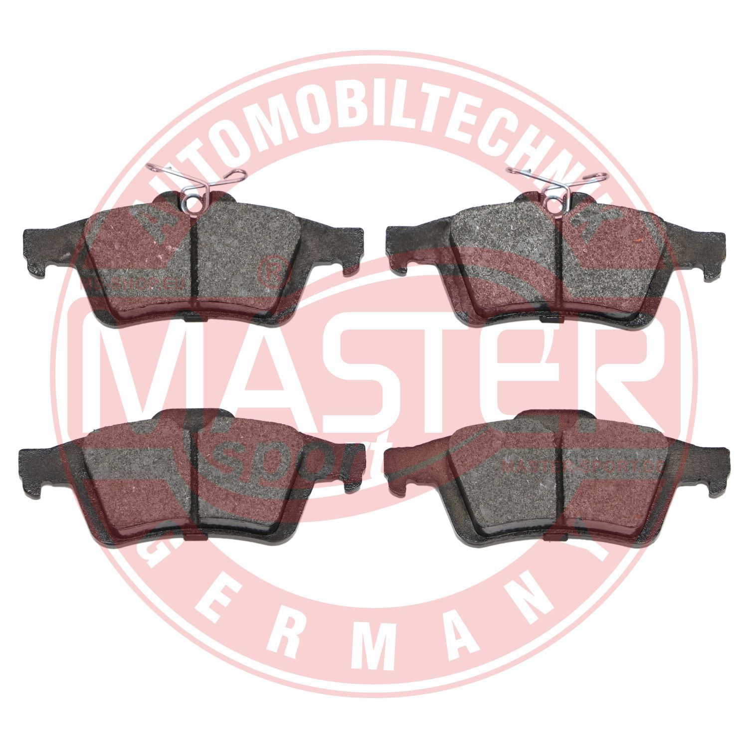 Zestaw klocków hamulcowych, hamulce tarczowe MASTER-SPORT GERMANY 13046071952N-SET-MS