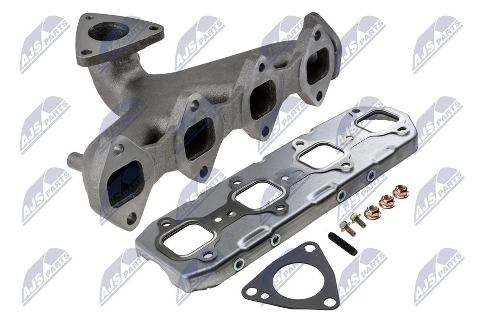 Kolektors, Izplūdes gāzu sistēma