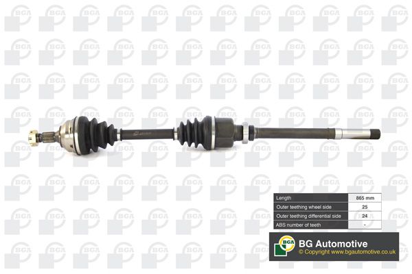 Wał napędowy BGA DS1410R