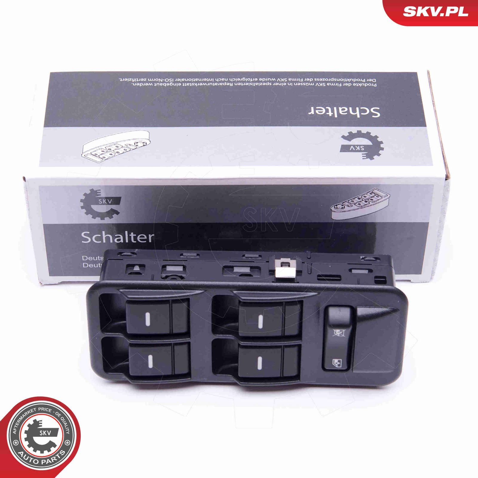 Выключатель, стеклолодъемник