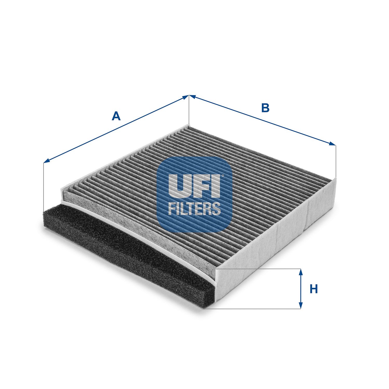 Filtr, vzduch v interiéru UFI 54.126.00