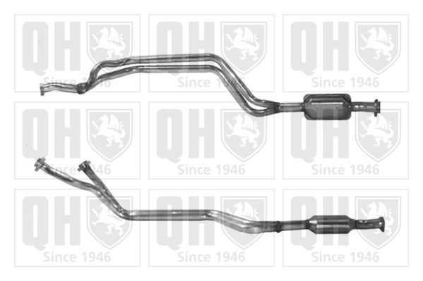 Katalizator QUINTON HAZELL QCAT80046H