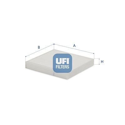 Filtr, vzduch v interiéru UFI 53.160.00