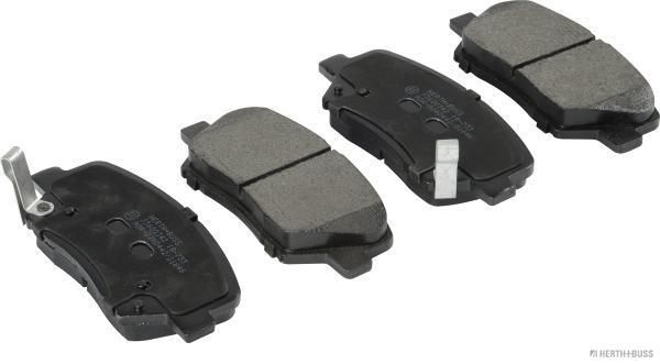 set placute frana,frana disc HERTH+BUSS JAKOPARTS J3600342