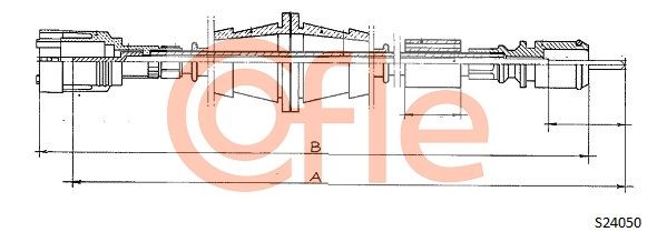 Linka tachografu COFLE 92.S24050