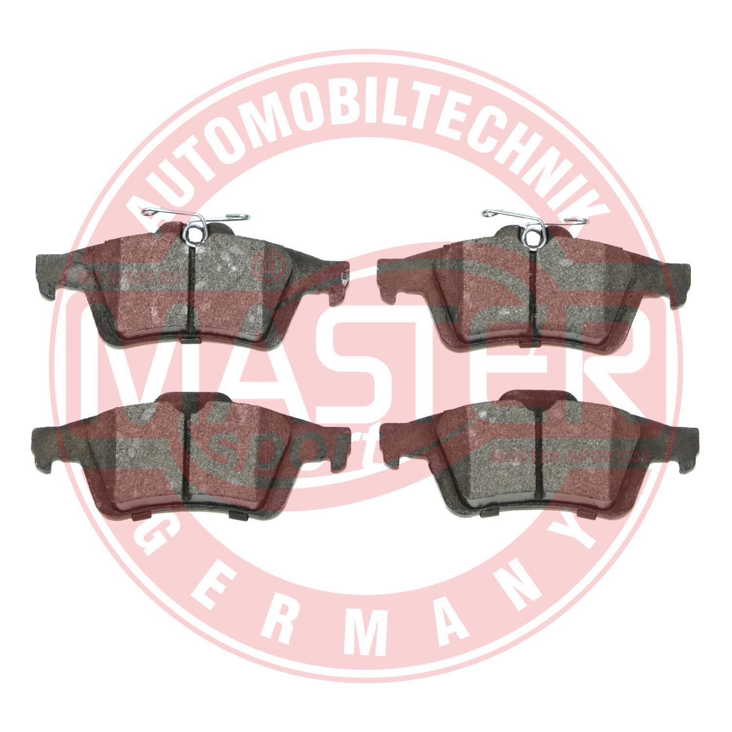 set placute frana,frana disc MASTER SPORT 13046072782N-SET-MS