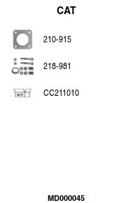 Katalizator FA1 MD000045