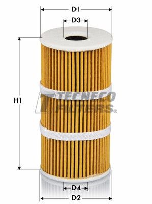 Filtr oleju TECNECO FILTERS OL0389/1E