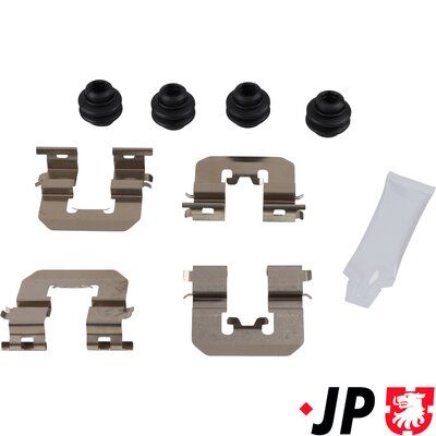 Set accesorii, placute frana JP Group 3564004010