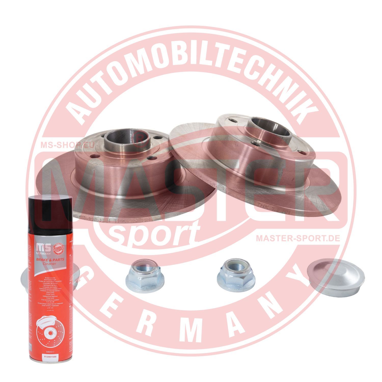 Tarcza hamulcowa MASTER-SPORT GERMANY 2401080114B-SET-MSP