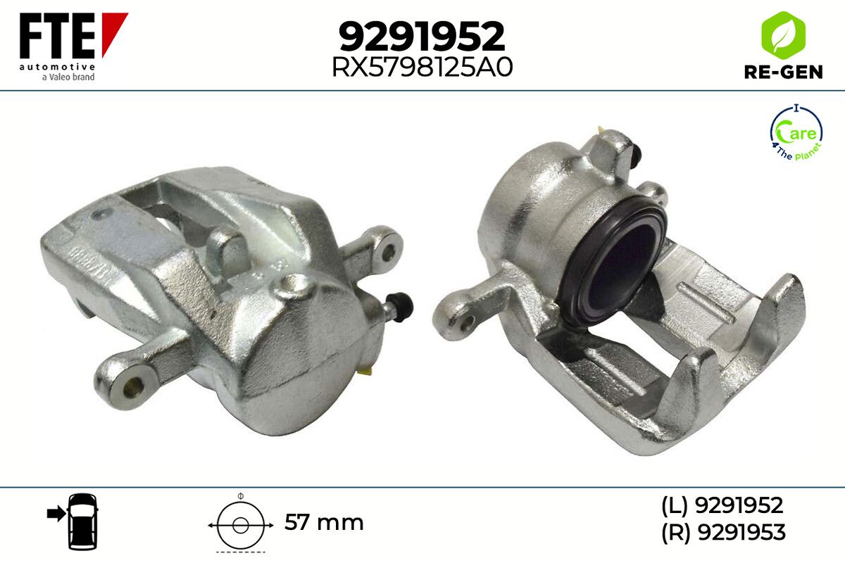 Etrier frana FTE 9291952
