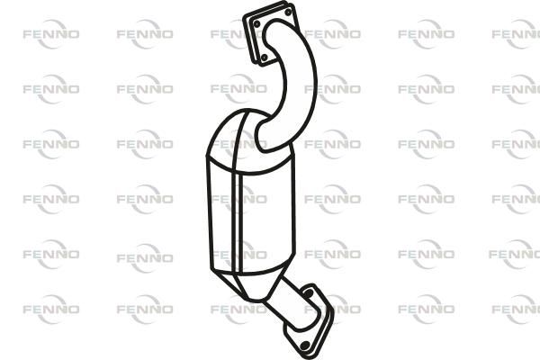 Katalizator FENNO 1K0254201CX