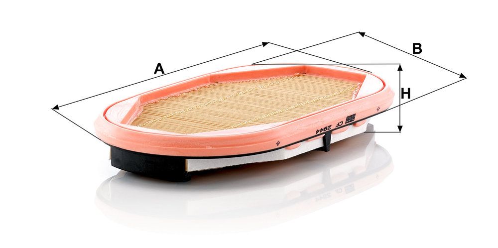 Levně Filtr - sekundární vzduch MANN-FILTER CF 2944