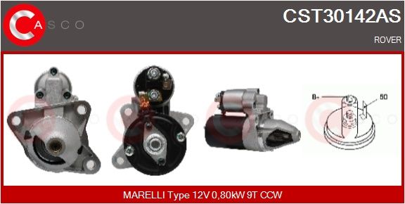 Startér CASCO CST30142AS