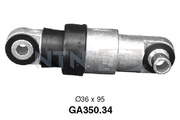 Napínacia kladka rebrovaného klinového remeňa SNR GA350.34