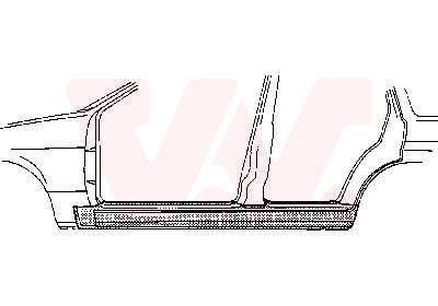 Nástupní panel VAN WEZEL 3730104