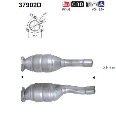 Katalizator AS 7M3131700X