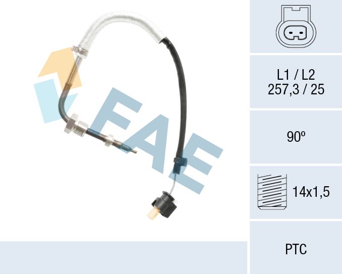 Senzor, temperatura gaze evacuare FAE 68031
