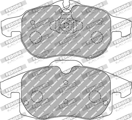 Zestaw klocków hamulcowych, hamulce tarczowe FERODO RACING FCP1520H