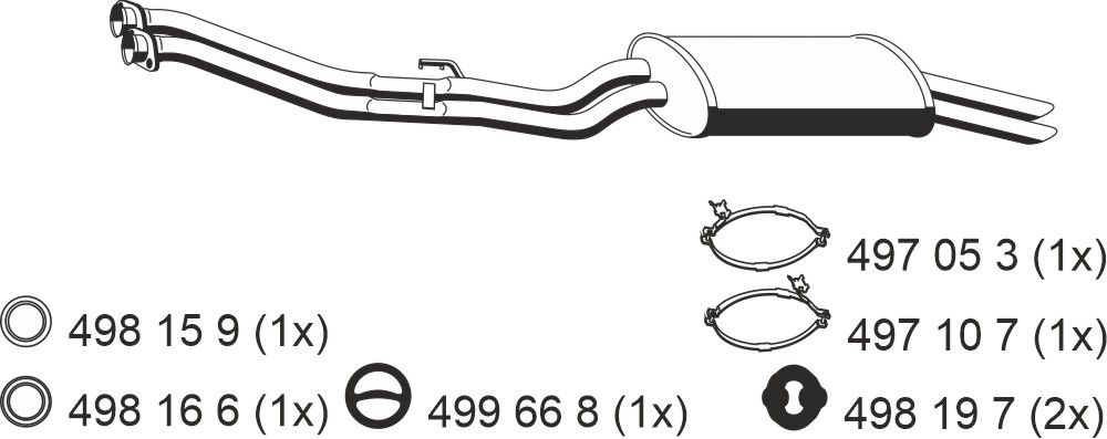 Toba esapament finala ERNST 273275