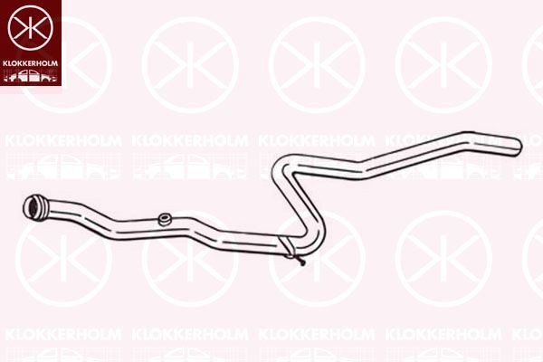 Rura wydechowa KLOKKERHOLM 850-945