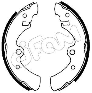 Zestaw szczęk hamulcowych CIFAM 153-604