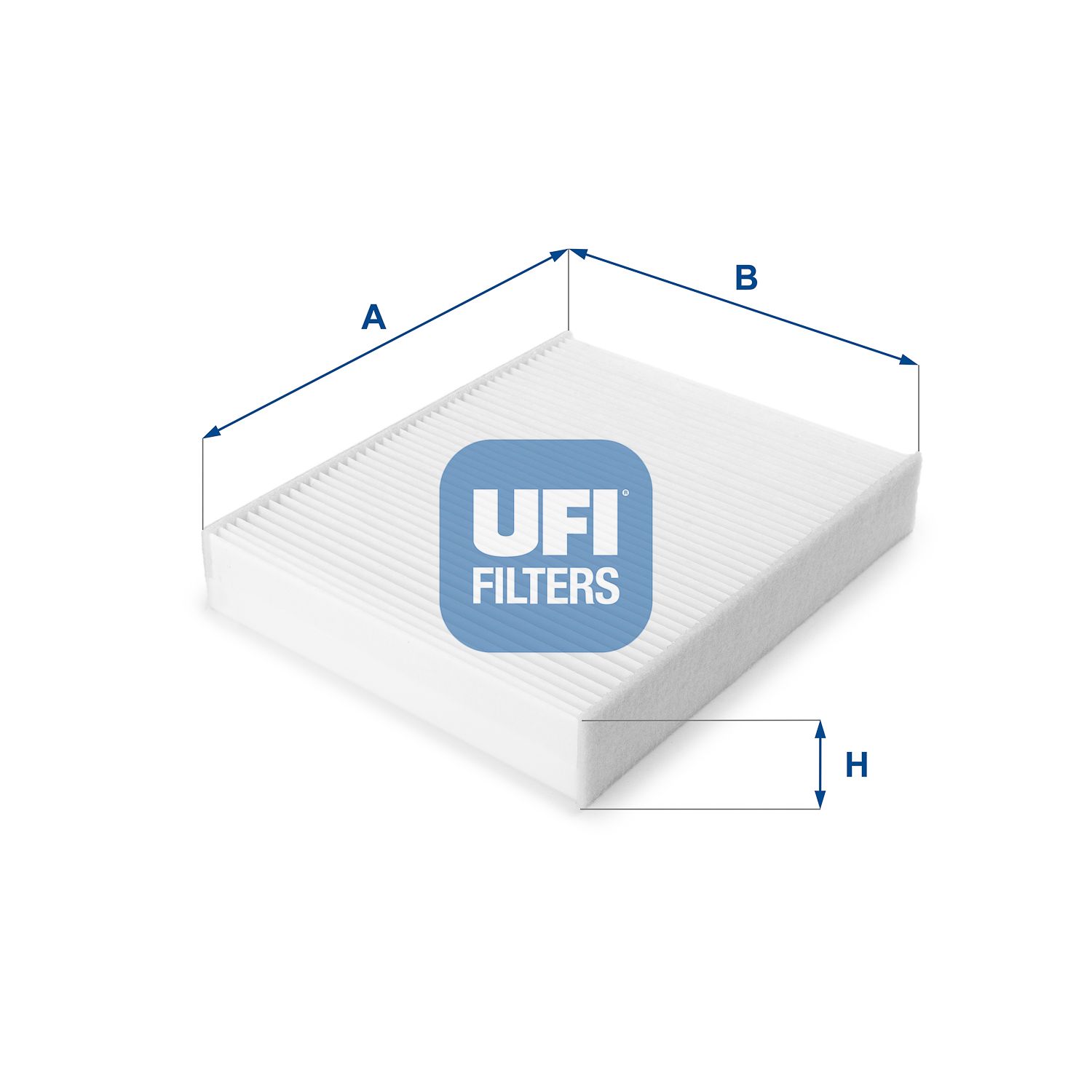 Filtr, wentylacja przestrzeni pasażerskiej UFI 53.224.00