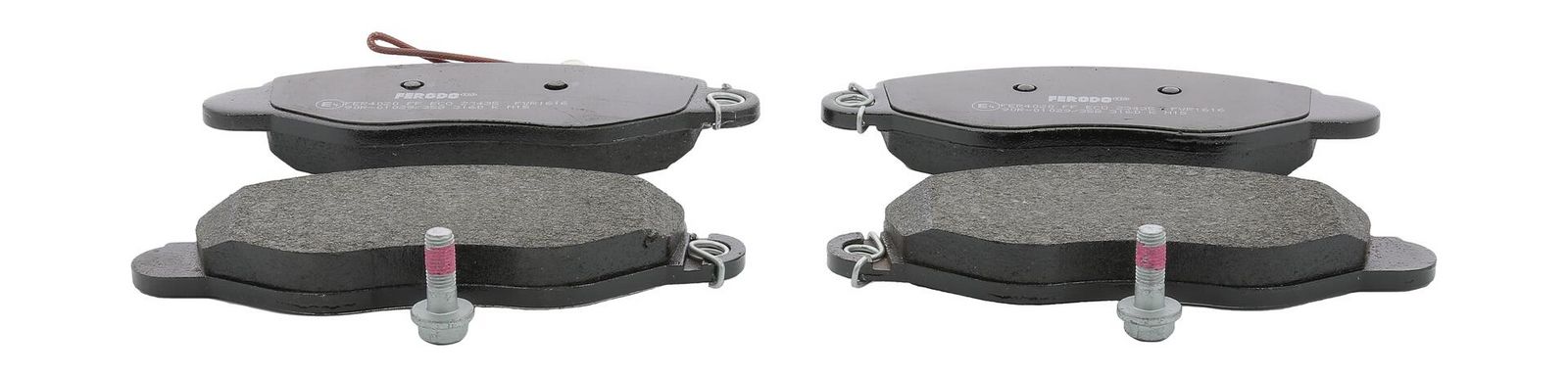 set placute frana,frana disc FERODO FVR1616
