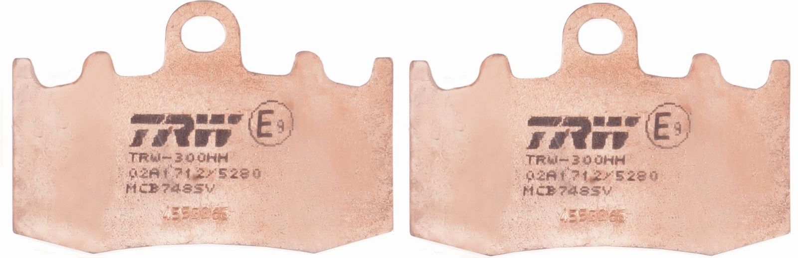 set placute frana,frana disc TRW Sinter Street MCB748SV