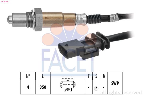 Sonda lambda FACET 10.8576