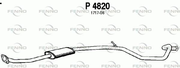 Tłumik środkowy FENNO P4820