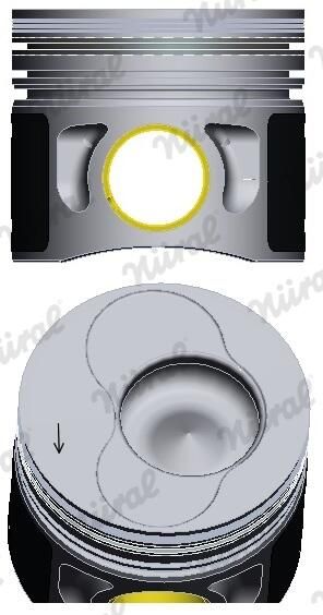 Piston NÜRAL 87-114900-60