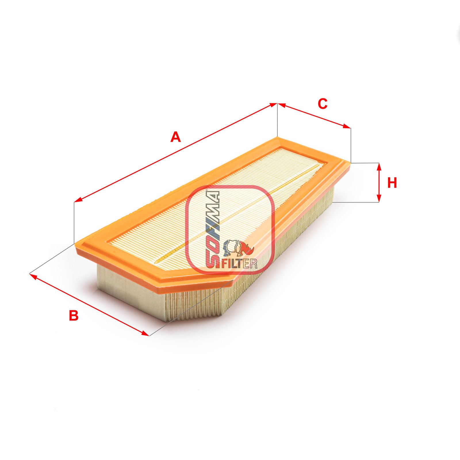 Filtru aer SOFIMA S 3A60 A