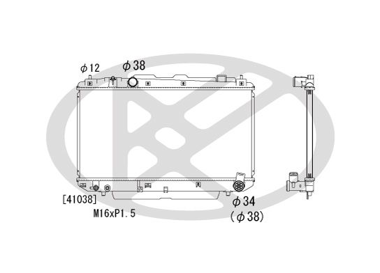 Radiator, racire motor KOYORAD PL011814