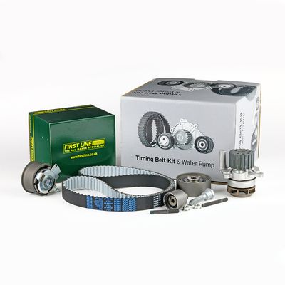 Pompa wodna + zestaw paska rozrządu FIRST LINE FTW1016