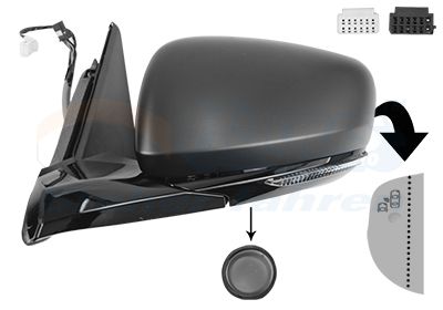 Lusterko zewnętrzne VAN WEZEL 4317827